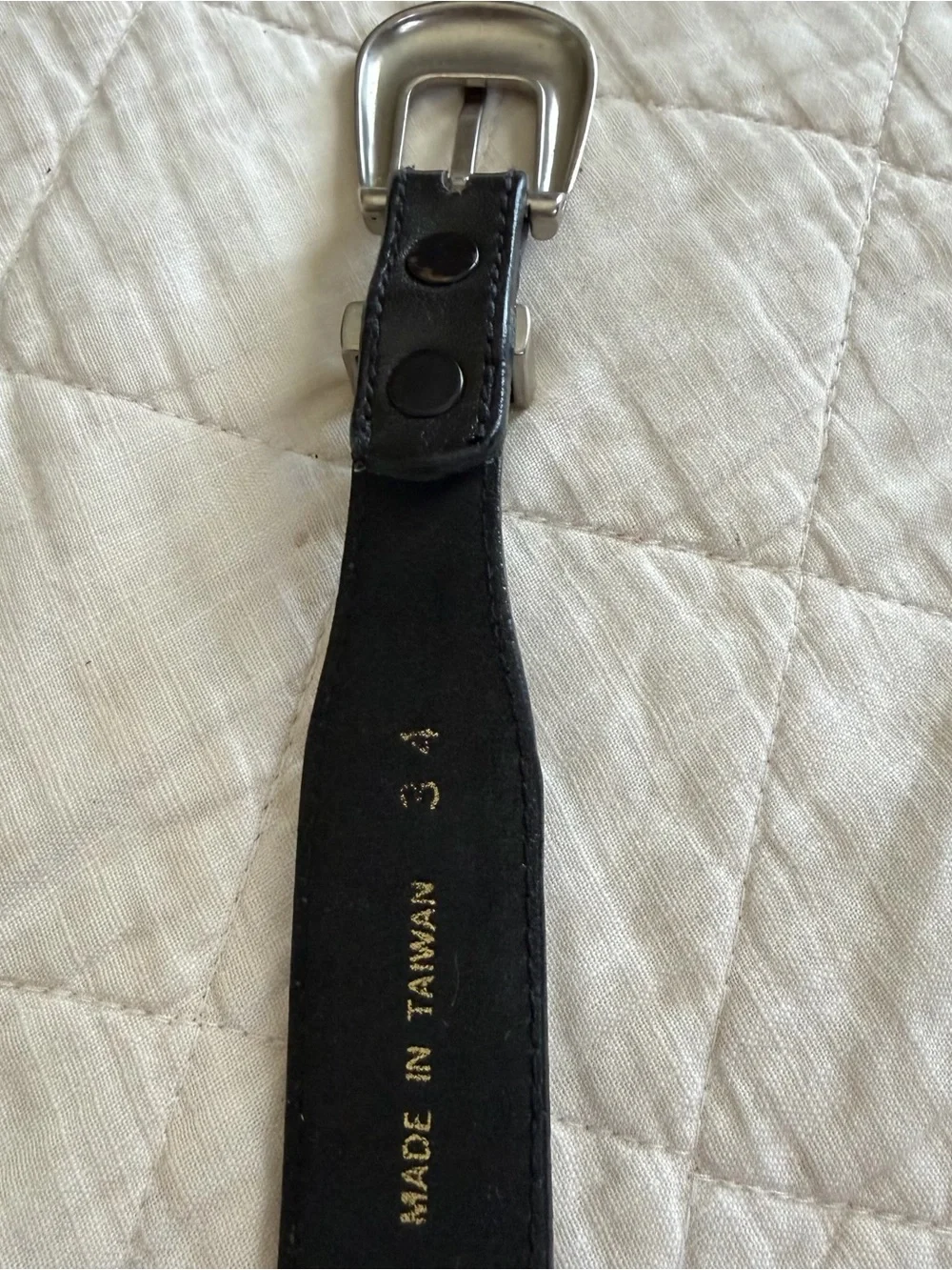 Vintage 1992 Warner Bros Looney Tunes Leather Belt Size 34